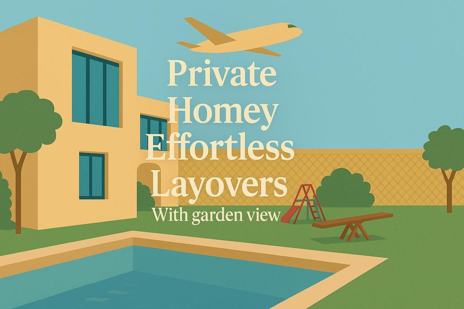 Aeropuerta Mini Villa - Private Layover Near Amman Airport Al Qastal Zewnętrze zdjęcie